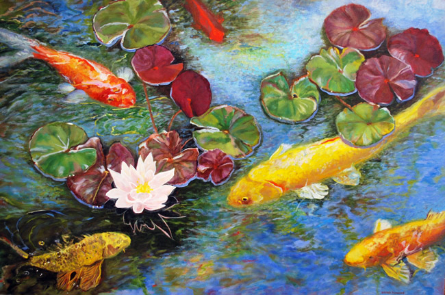 five koi